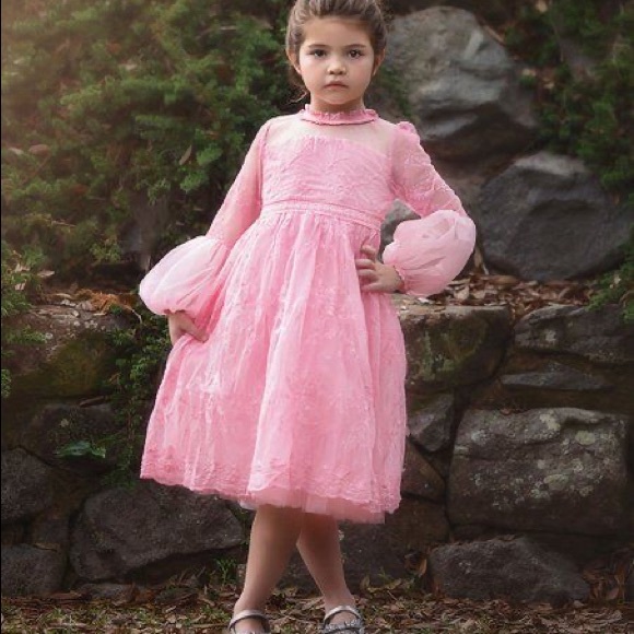 trish scully Other - Trish Scully size 4 pink lace dress